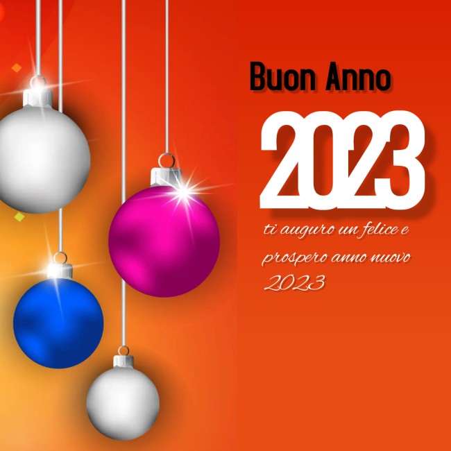 Buon Anno Immagini 2023