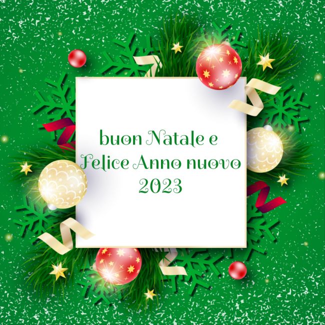 Buon Natale e Felice anno Nuevo 2023 Immagini