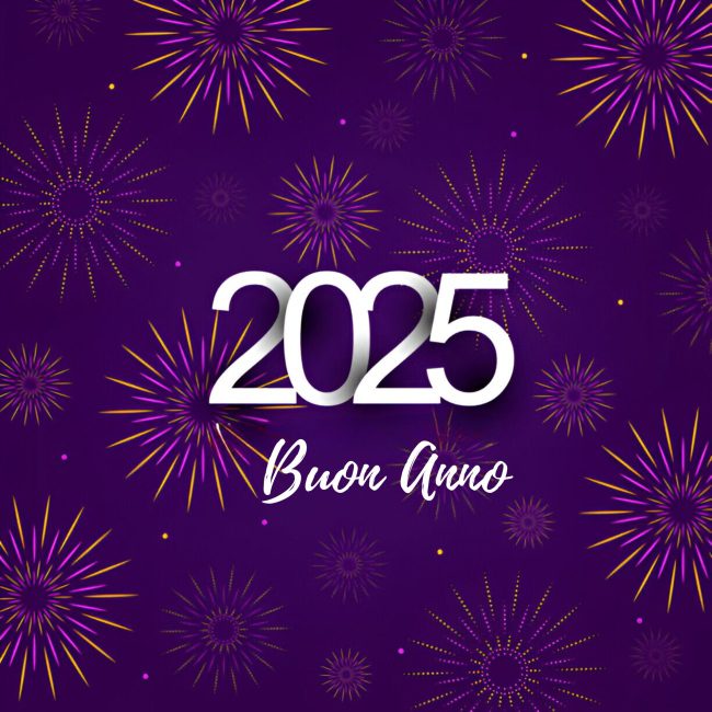 Immagini Buon anno 2025 Gif